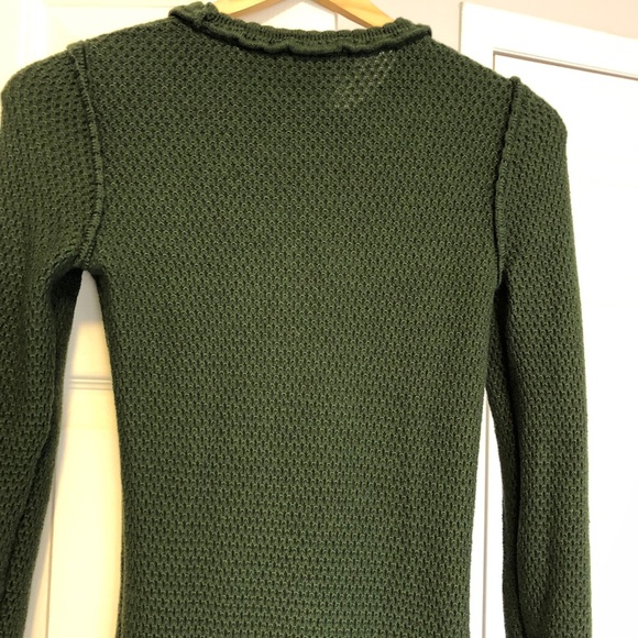 Michael Kors green mini sweater dress - Picture 5 of 5